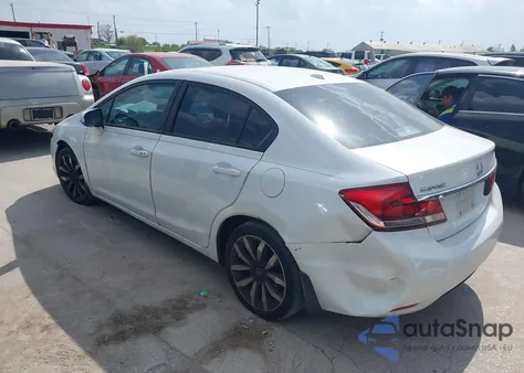 2014 Honda Civic Ex-L from USA, damaged, VIN 19XFB2F96EE022461